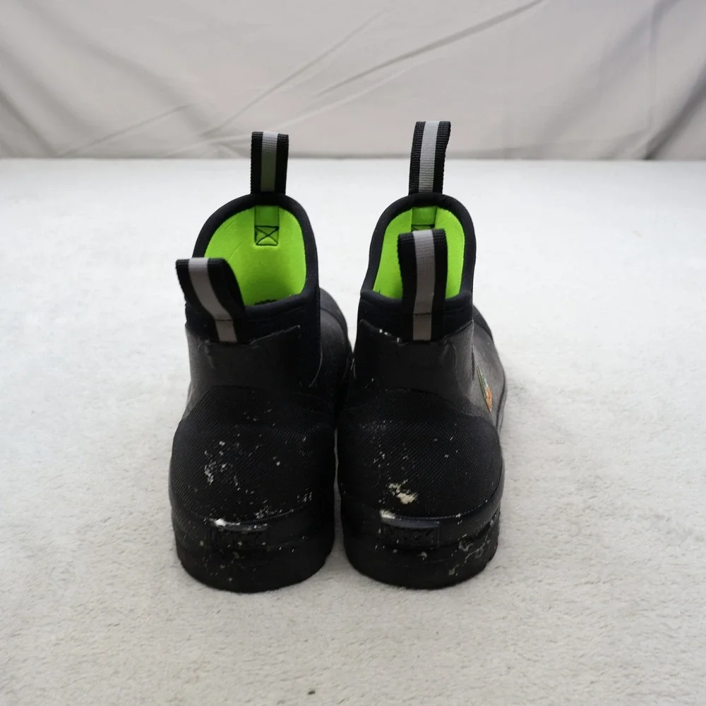 Muck Unisex M7 W8 Work Boots BLK Chore Ankle Steel Toe Waterproof Pull-On 010021